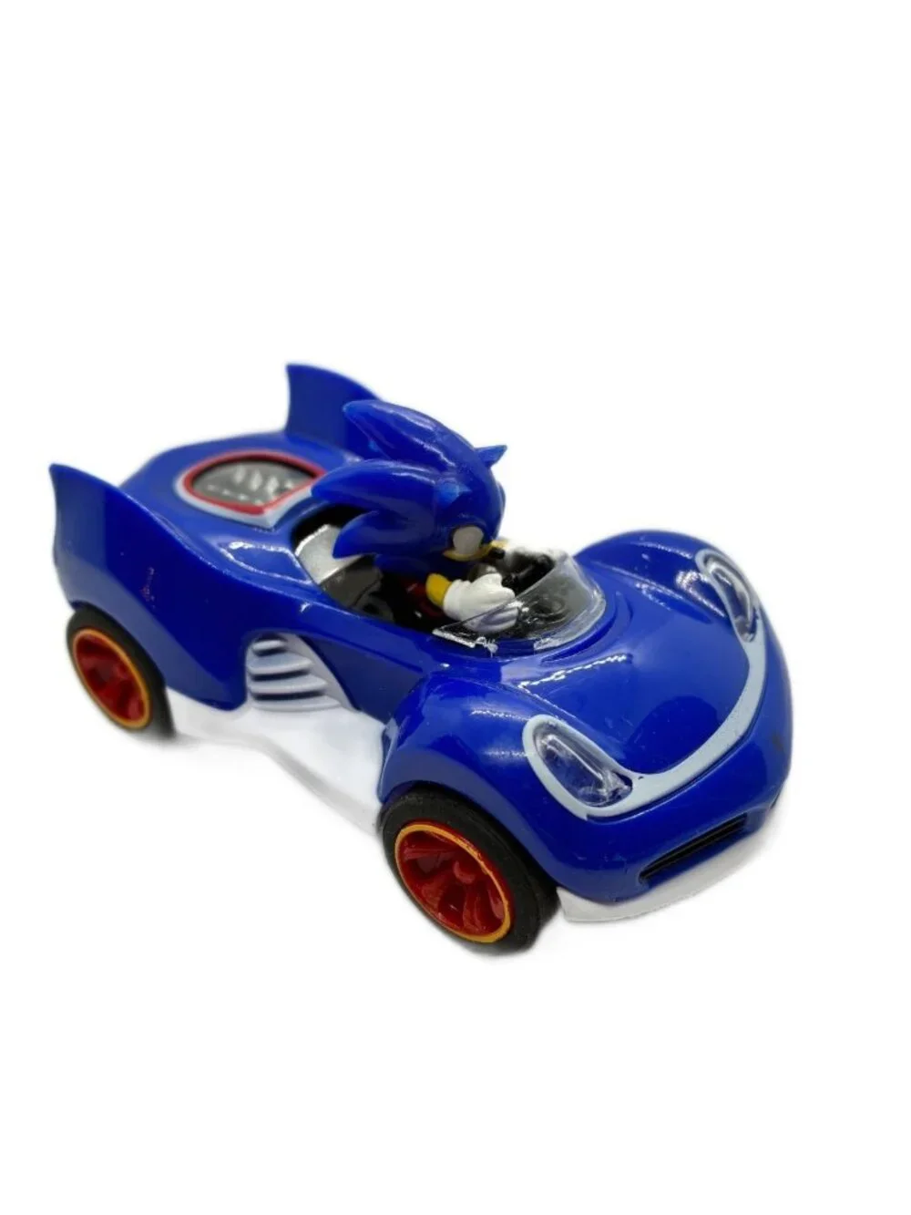 Sonic the Hedgehog Racing Car Diecast Toy Vehicle Pull Back Item 6416 Blue